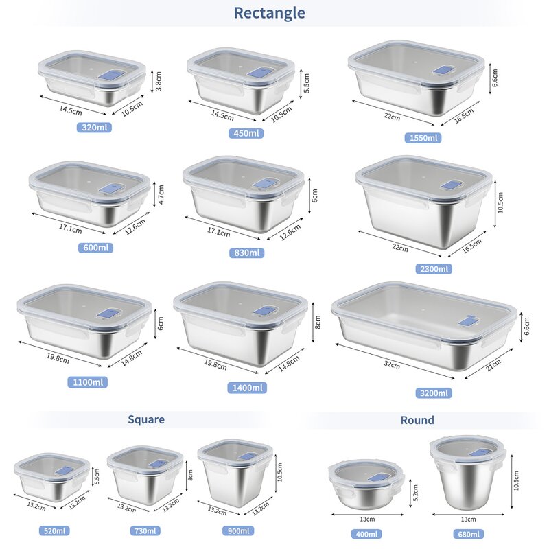 Stainless Steel Bento Box Manufacturer - Wholesale Food Snack Container
