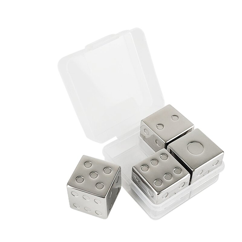 Whiskey Stones Manufacturer - 304 Stainless Steel Dice Style Ice Balls