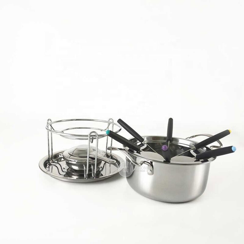 Fondue Maker Set Manufacturer - Cheap Price Mini Chocolate Fondue Set