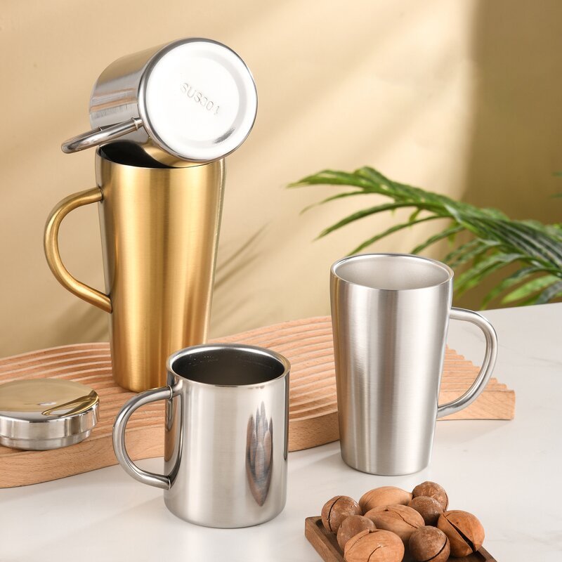 Stainless Steel Coffee Mug Manufacturer - Custom Portable Camping Cup