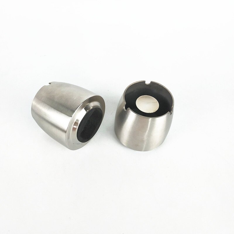 Metal Ashtray Manufacturer - Wholesale Round Windproof Smoking Cigar Jar