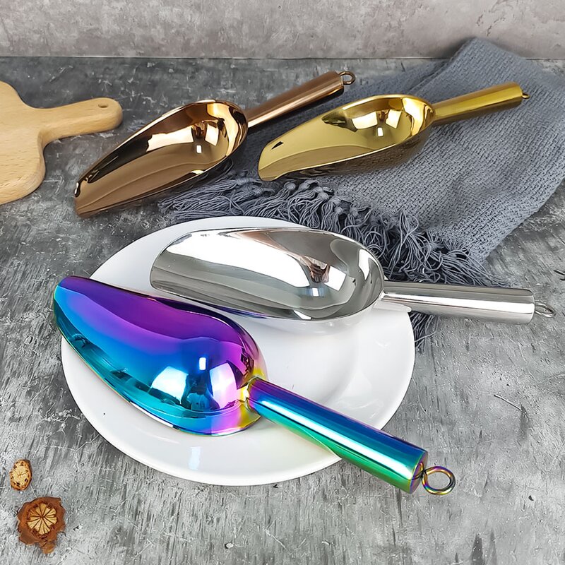 Food Measuring Scoop Manufacturer - Stainless Steel Mirror Polished Spoon