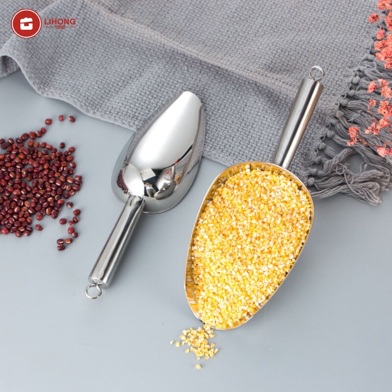 Metal Scoop Manufacturer - Stainless Steel Dry Goods Popcorn Scoop