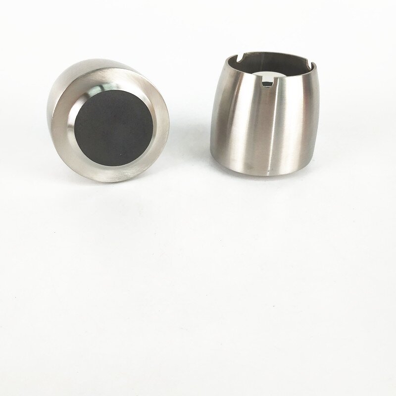 Metal Ashtray Manufacturer - Wholesale Round Windproof Smoking Cigar Jar