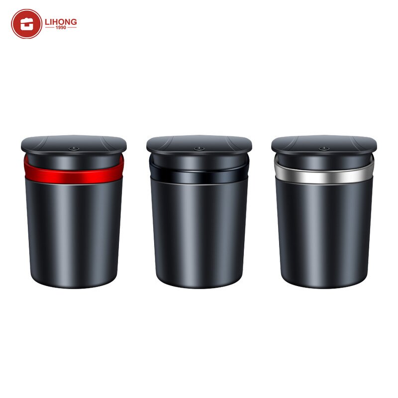 Car Ashtray Manufacturer - Wholesale Portable LED Flame Retardant Ashtray