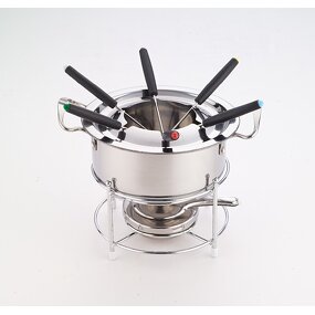 Fondue Set Manufacturer - Stainless Steel Cheese Chocolate Fondue Pot