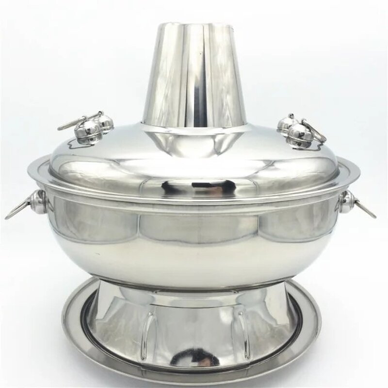 Charcoal Hot Pot Manufacturer - Stainless Steel Gold Silver Shabu Shabu