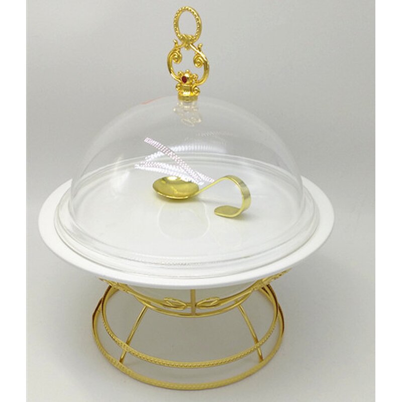 Cake Stand Manufacturer - Luxury Ceramic Fruit Plate for Wedding Party