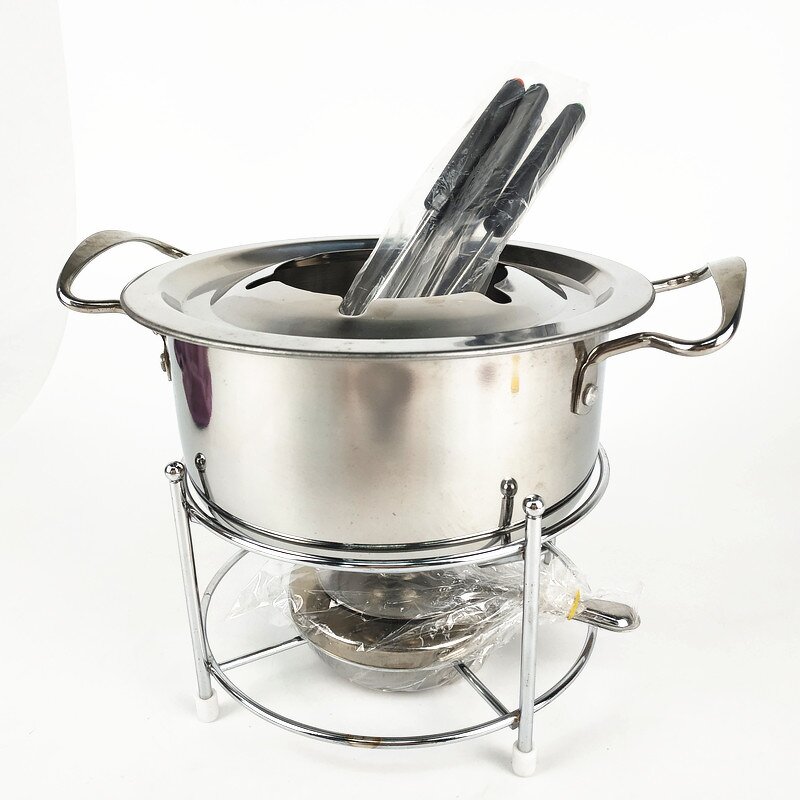 Fondue Pot Manufacturer - Wholesale 1.4L Stainless Steel Fondue Set