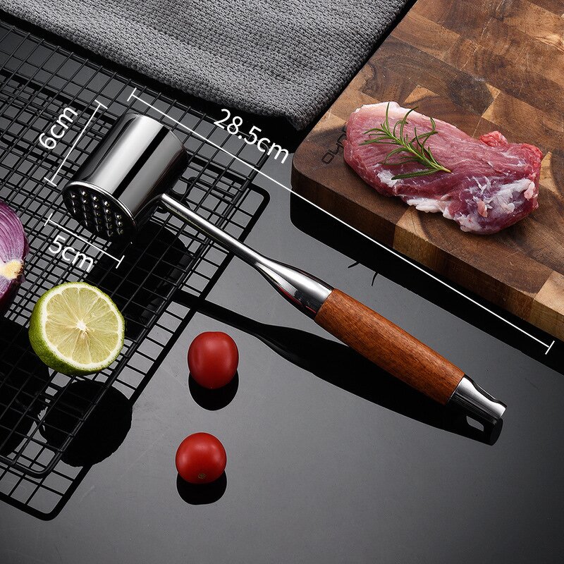 Meat Tenderizer Manufacturer - 304 Stainless Steel Double-sided Hammer