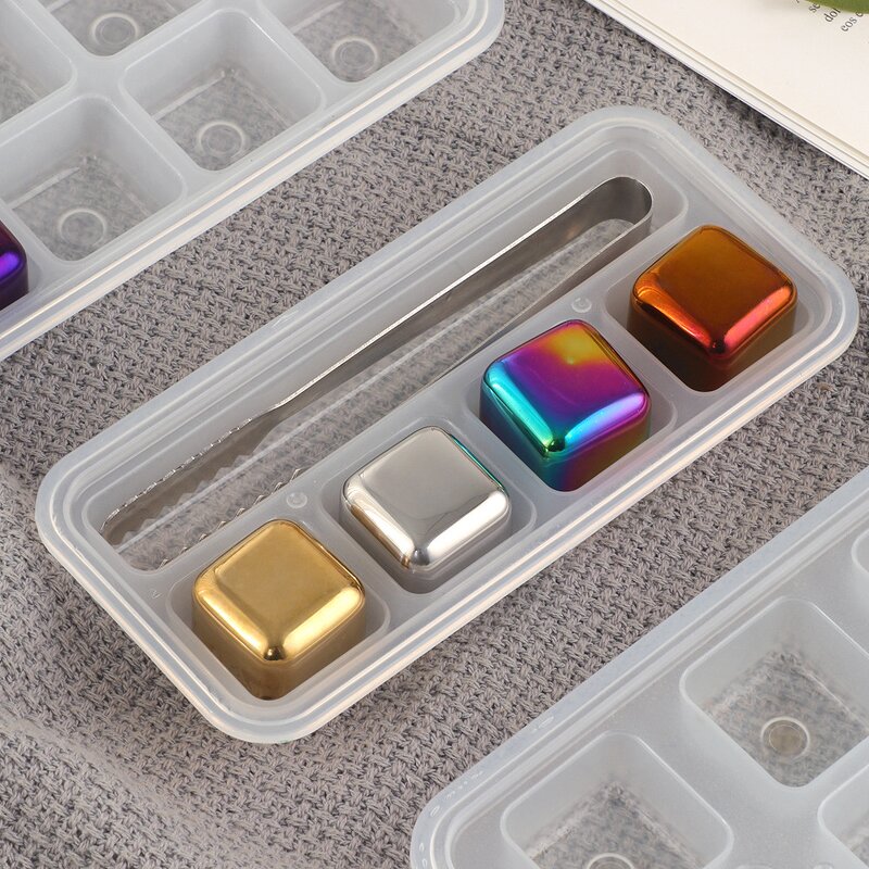 Stainless Steel Ice Cubes Manufacturer - Reusable Whiskey Cooling Stones