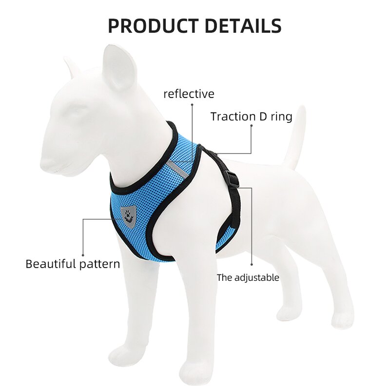 Pet Harness Manufacturer - Adjustable Comfortable Cat Dog Chest Harness