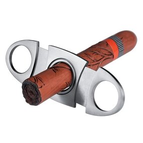 Cigar Cutter Manufacturer - Stainless Steel Guillotine V-Cut Cutter