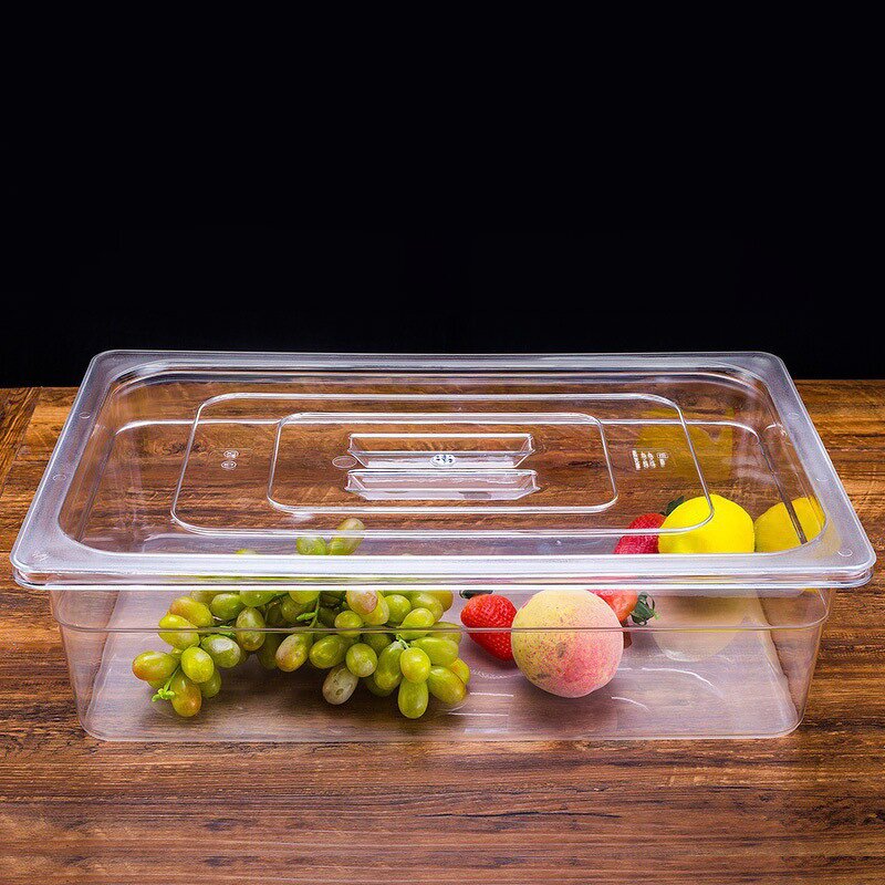Gastronorm Container Manufacturer - PC Acrylic Transparent Food Fraction Box