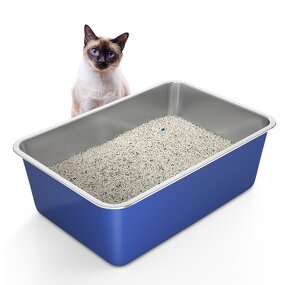 Cat Litter Box Manufacturer - Large Stainless Steel Easy Clean Litter Box