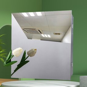 Suspended Ceiling Manufacturer - Stainless Steel Mirror Pinch Plate Ceiling