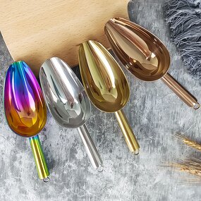 Food Measuring Scoop Manufacturer - Stainless Steel Mirror Polished Spoon
