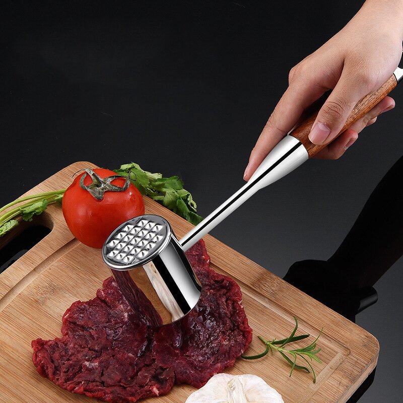 Meat Tenderizer Manufacturer - 304 Stainless Steel Double-sided Hammer