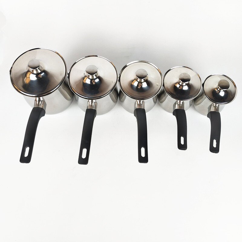 Stainless Steel Milk Pot Manufacturer - Turkish Coffee Tea Cup with Lid