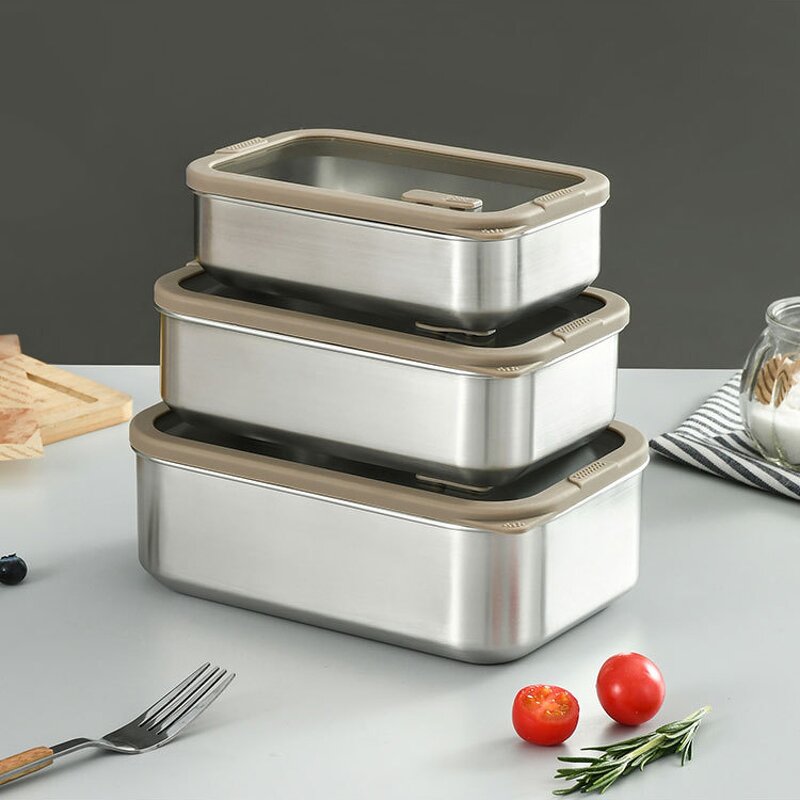 Glass Lunch Box Manufacturer - Transparent Explosion-Proof Lid Container