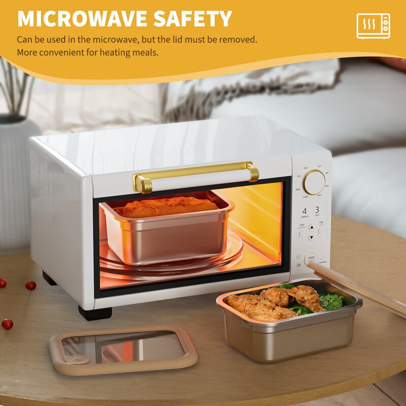 Glass Food Container Manufacturer - Microwave Safe Storage with Lids