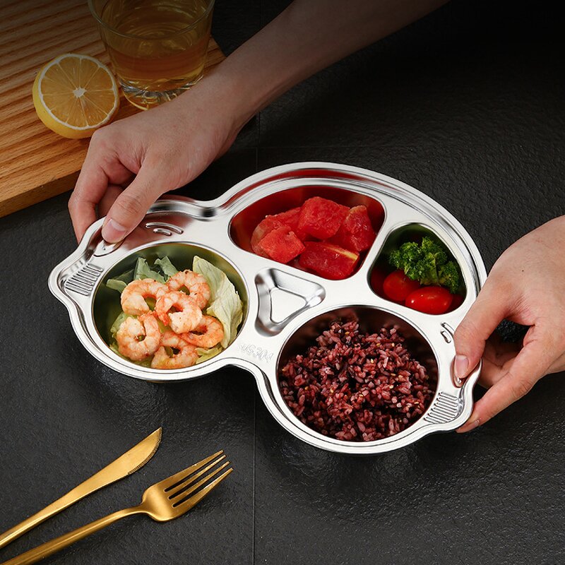 Baby Plate Manufacturer - Wholesale Suction Owl Dinner Plate with Tableware