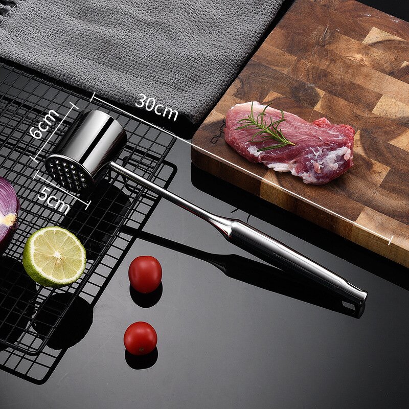 Meat Tenderizer Manufacturer - 304 Stainless Steel Double-sided Hammer