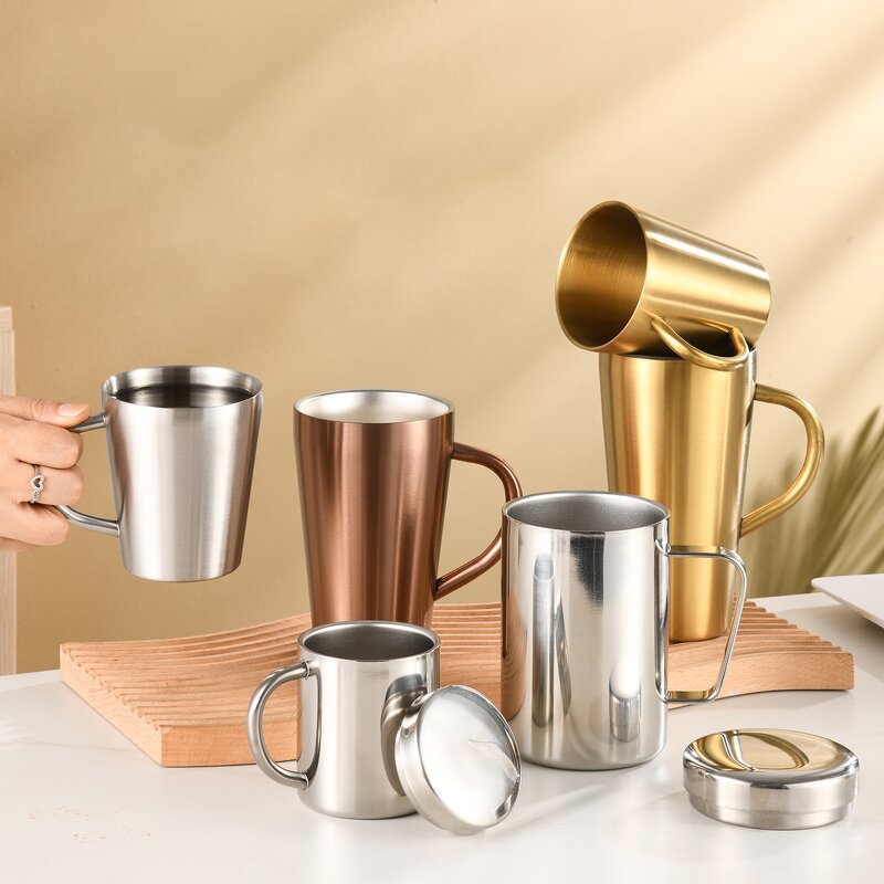 Stainless Steel Coffee Mug Manufacturer - Custom Portable Camping Cup