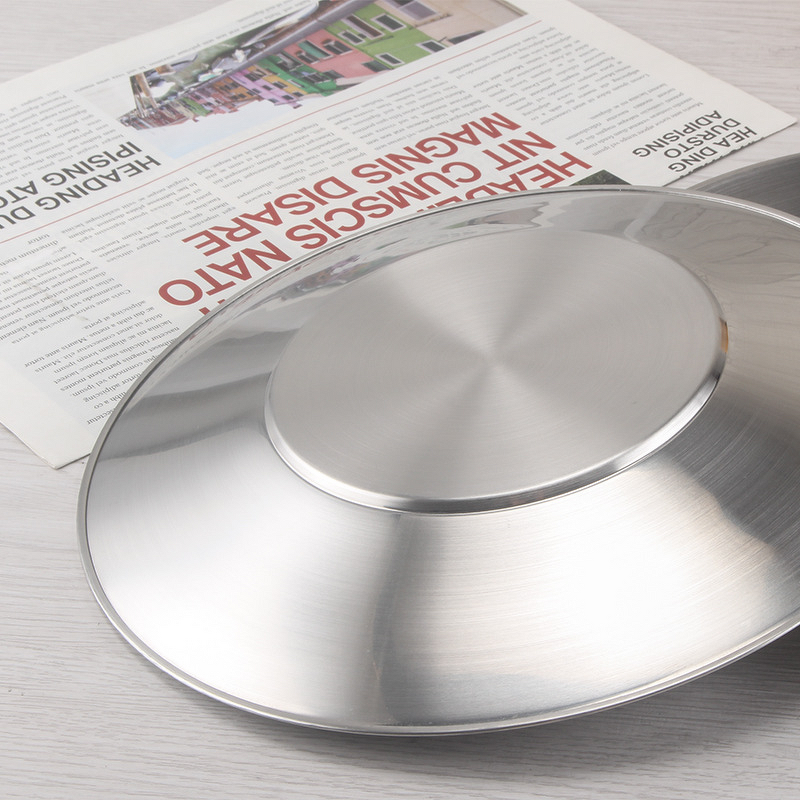 Dessert Plate Manufacturer - Food Grade Stainless Steel Salad Cake Tray