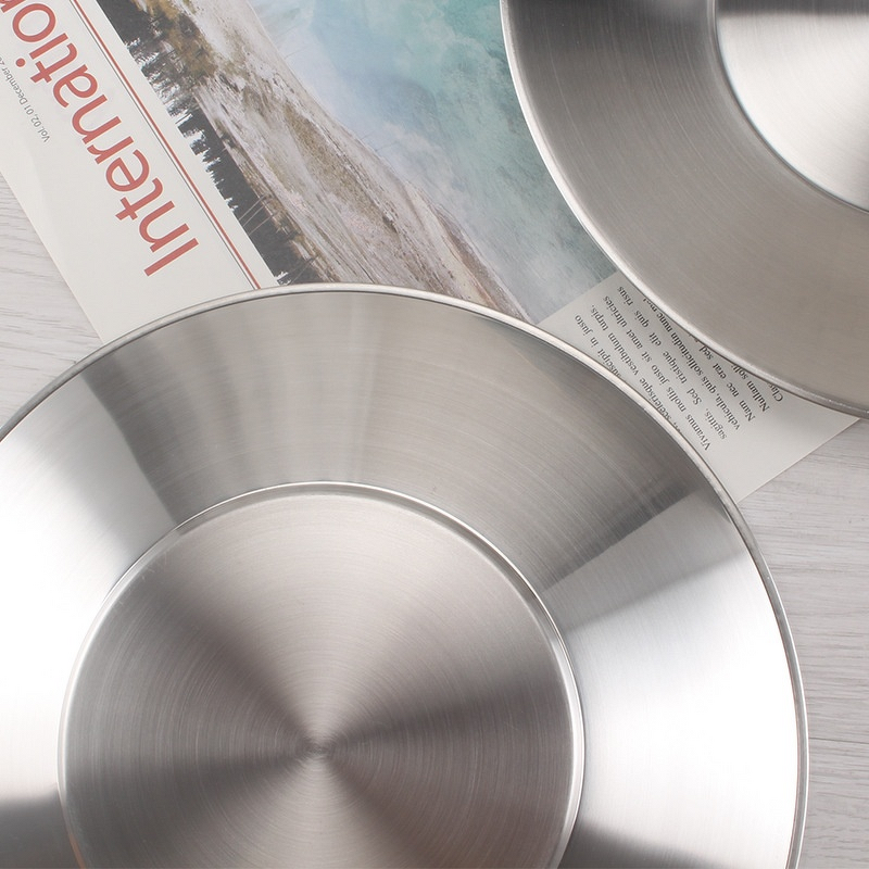 Dessert Plate Manufacturer - Food Grade Stainless Steel Salad Cake Tray