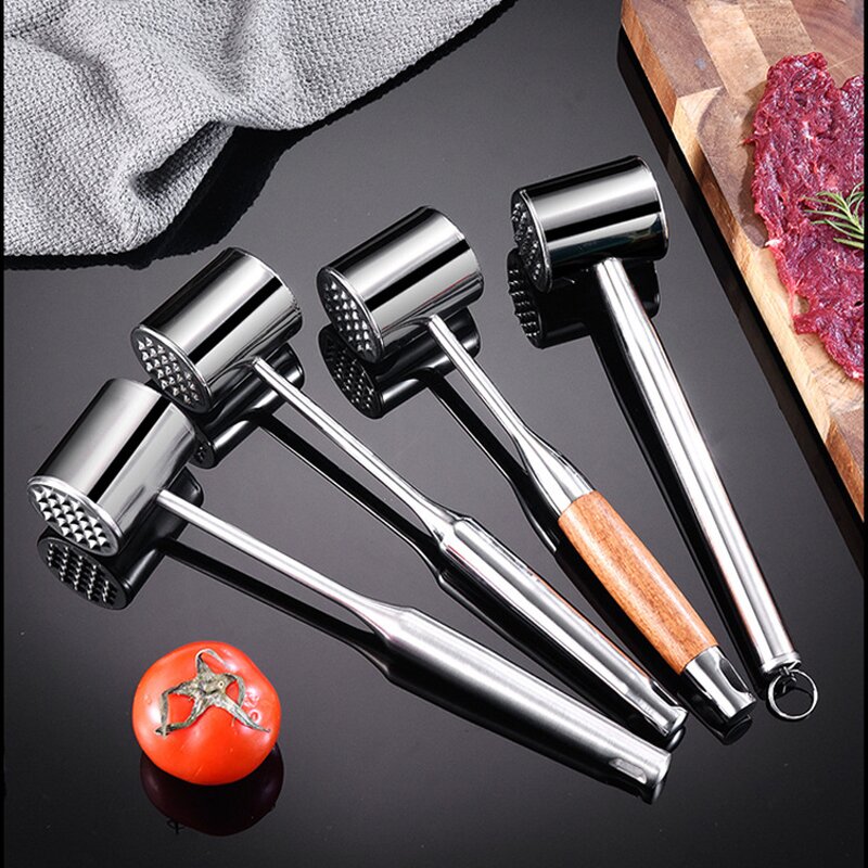 Meat Tenderizer Manufacturer - 304 Stainless Steel Double-sided Hammer