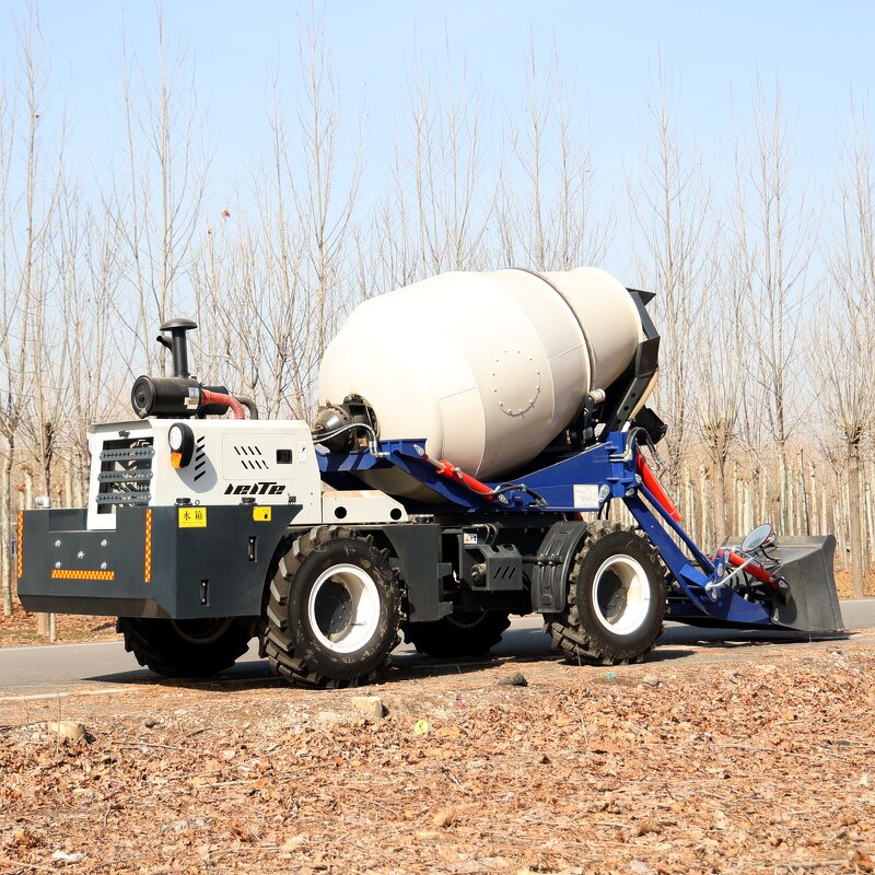 Self Loading Mixer Truck Factory - Cheap Crawler Mini Dump Mixer