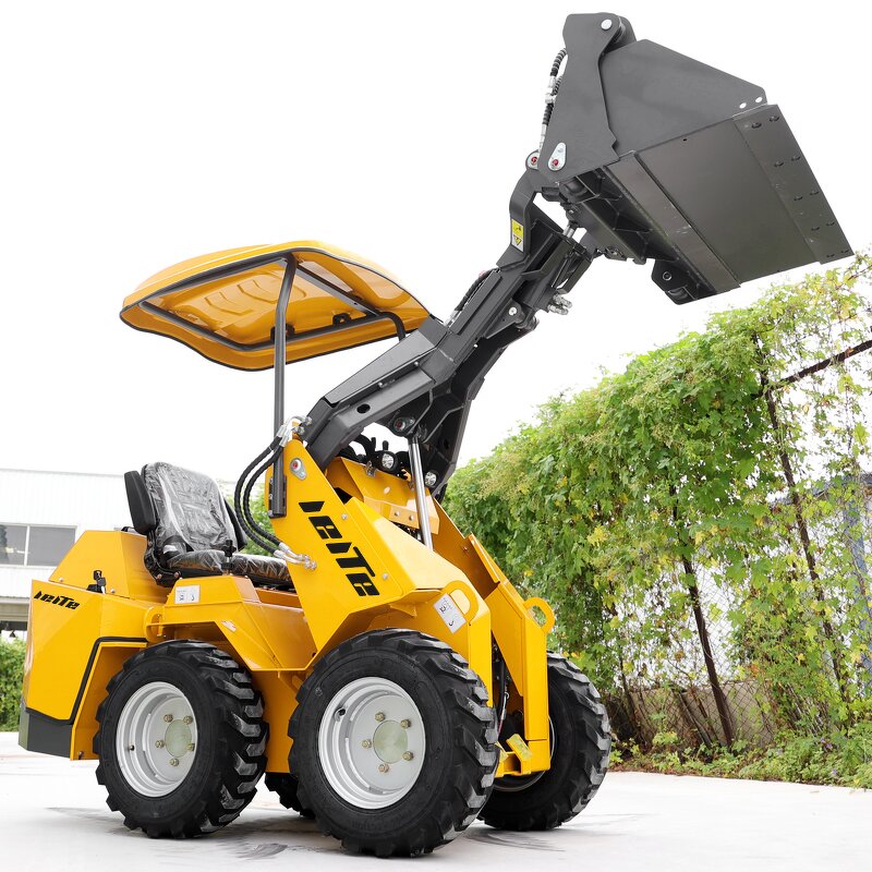 Skid Steer Loader Factory - Cheap 4 in 1 Bucket Track Loader
