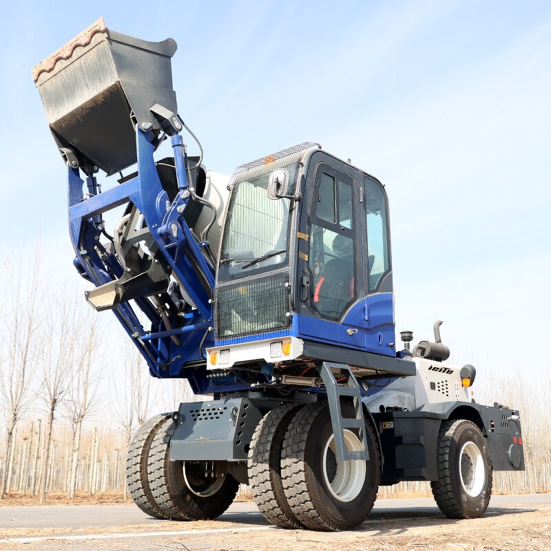 Self Loading Mixer Truck Manufacturer - Automatic Feeding Howo Price