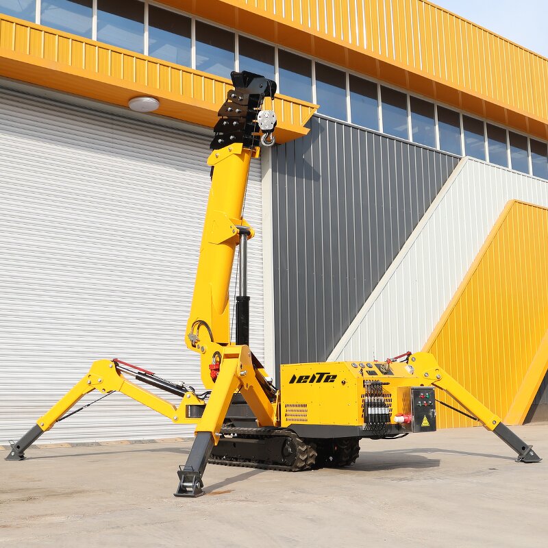 Spider Crane Manufacturer - 8 Ton Foldable Narrow Working Hydraulic