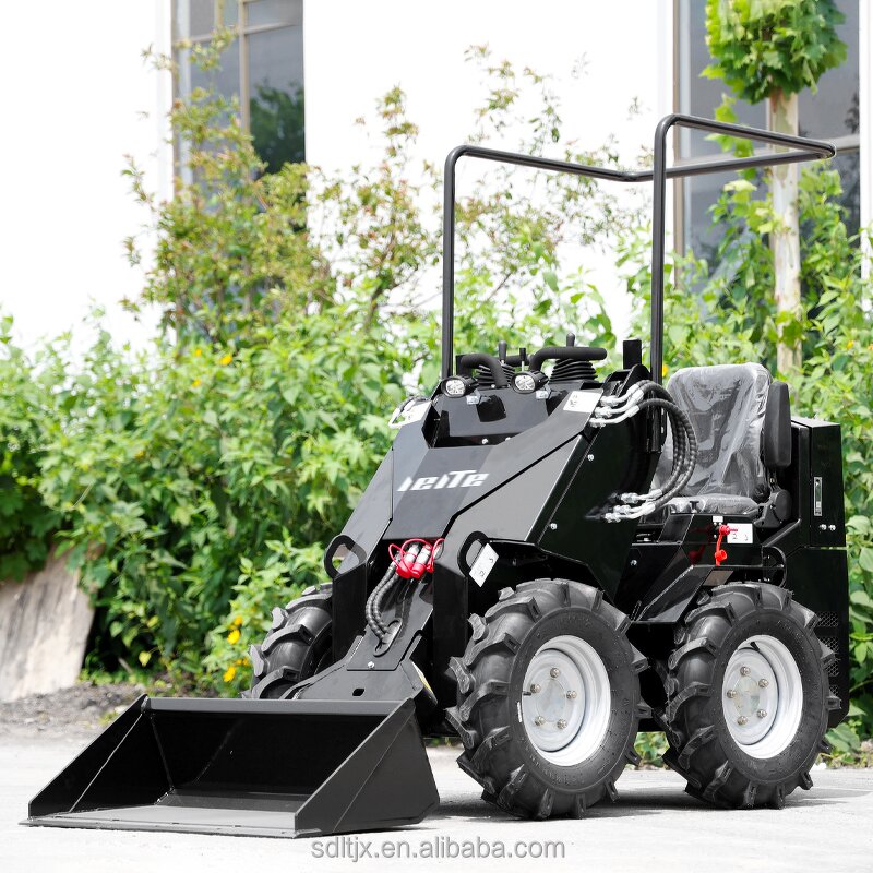 Skid Steer Loader Manufacturer - Track Dumper 4 in 1 Bucket