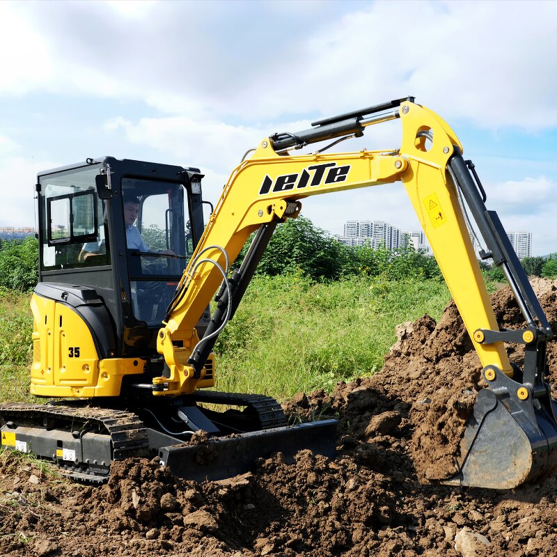 Mini Excavator Supplier - 4.0 Ton Farm Earthmoving Machinery