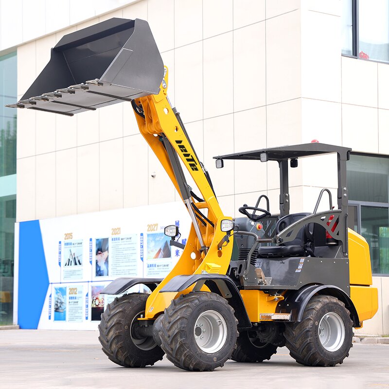 Mini Wheel Loader Factory - 0.8 Ton 800kg CE All-Terrain