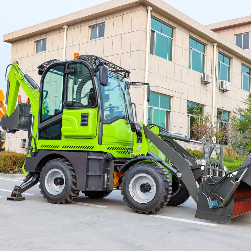 Front End Loader Supplier - 3 to 15 Ton CE EPA 4WD Backhoe