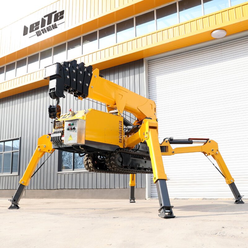 Spider Crane Manufacturer - 3-8 Ton Foldable All-Terrain Telescopic