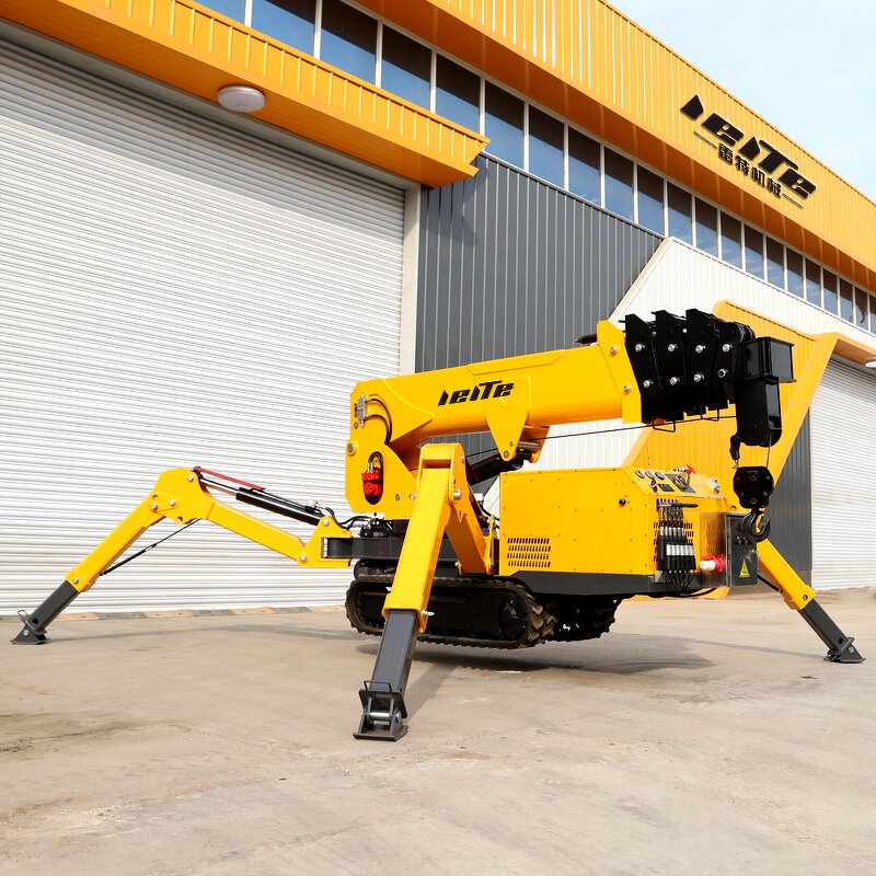Spider Crane Manufacturer - 3-8 Ton Foldable All-Terrain Telescopic