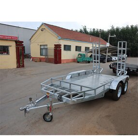Utility Trailer Manufacturer - Powder Coated Landscape ATV Car Trailer