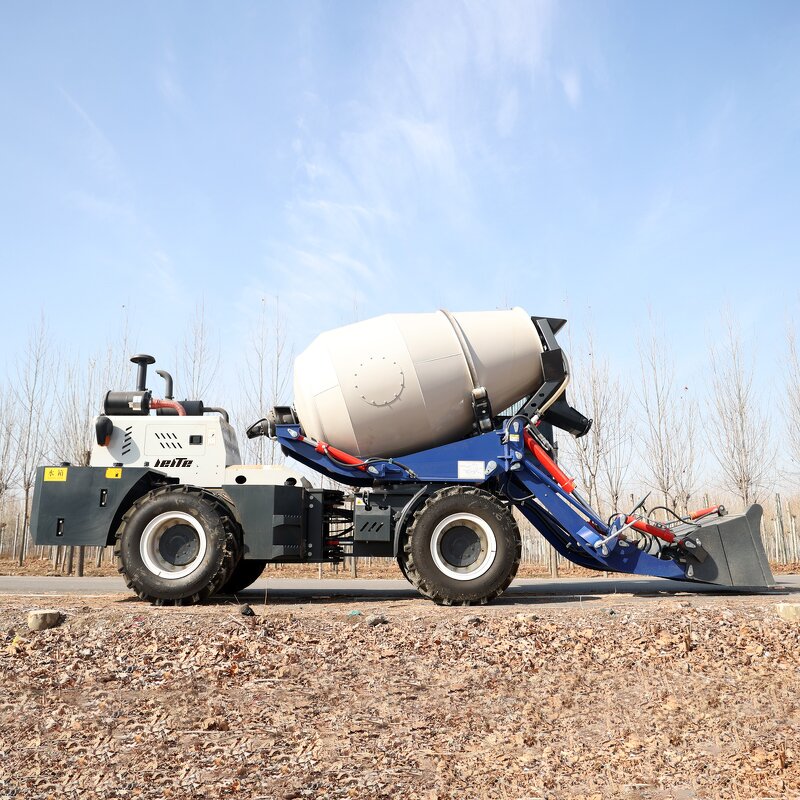 Self Loading Mixer Truck Factory - Cheap Crawler Mini Dump Mixer