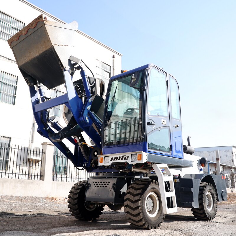 Concrete Mixer Truck Supplier - CE Euro 5 Self Loading 6x4