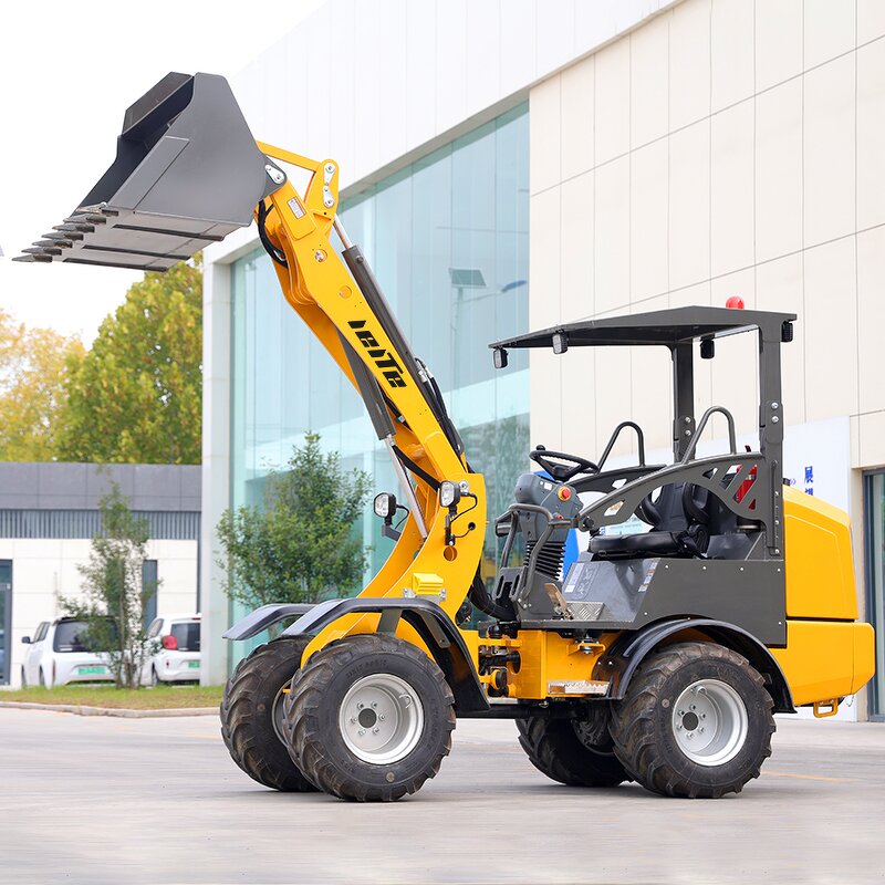 Mini Wheel Loader Factory - 0.8 Ton 800kg CE All-Terrain