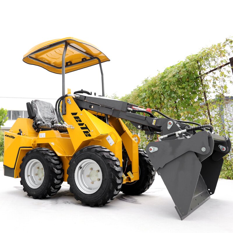 Skid Steer Loader Factory - Cheap 4 in 1 Bucket Track Loader