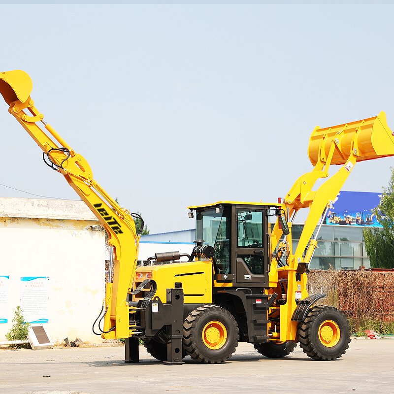 Skid Steer Loader Supplier - 4 in 1 Bucket Track Loaders for Sale