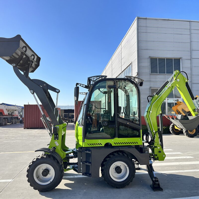 Front End Loader Supplier - 3 to 15 Ton CE EPA 4WD Backhoe