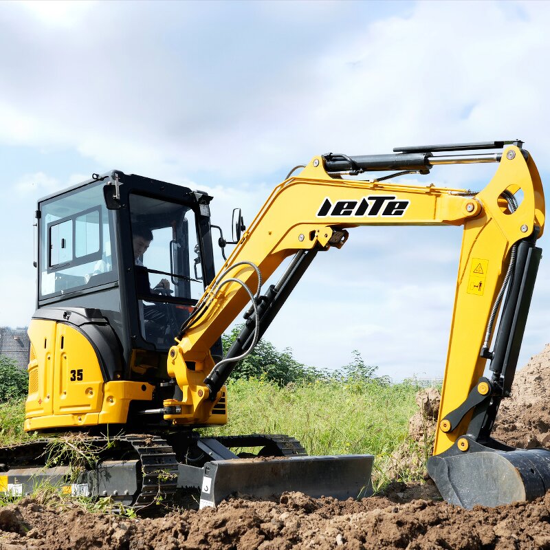 Mini Excavator Supplier - 4.0 Ton Farm Earthmoving Machinery