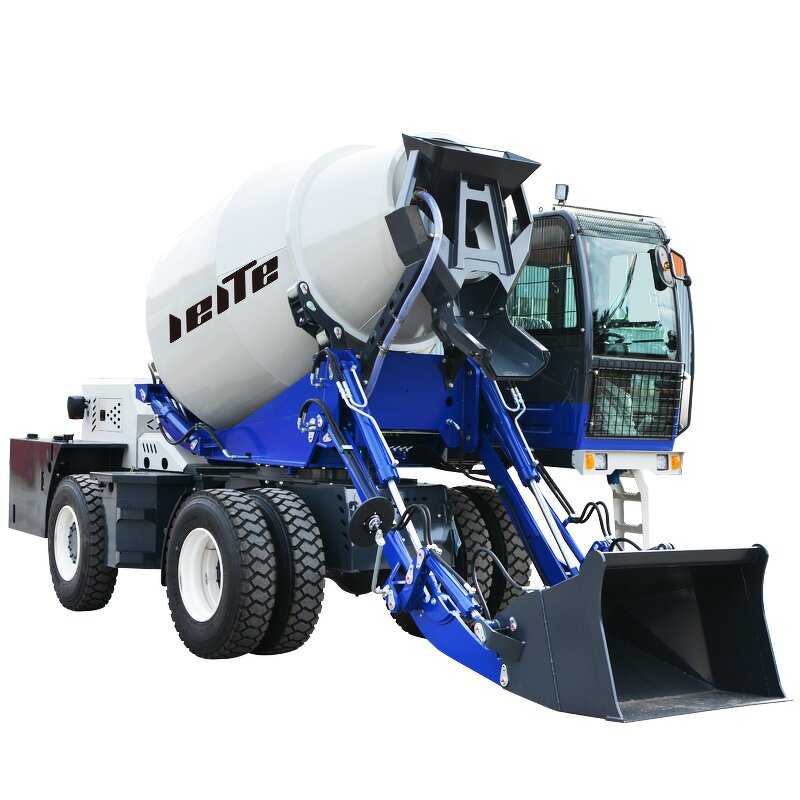 Self Loading Mixer Truck Factory - 4 Cbm Automatic Feeding